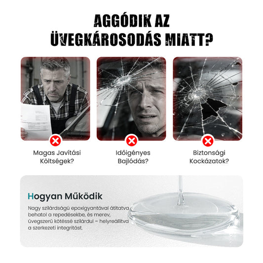 🔥2+1 ingyen 🔥karcolásjavító ragasztó üveghez