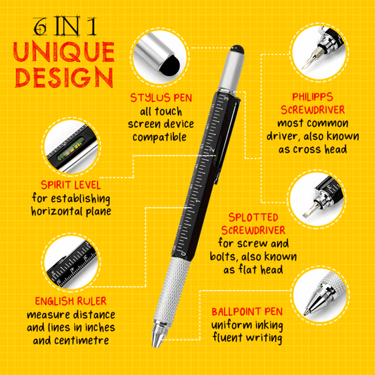 🔥 Vásárolj 1-at, kapsz 2-t ingyen 🎄 6 az 1-ben multiszerszám szerszám toll