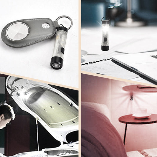 🎁✨Kültéri súper világos mini fényvillogó – Erős és zsebméretű, minden kalandhoz✅ 💡✨