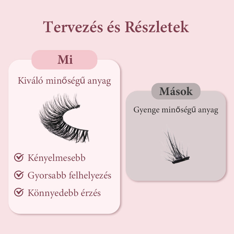 💥Újrafelhasználható öntapadó szempillák🌟
