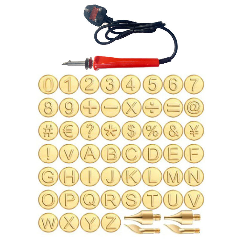 💟Rézforma 28 betűhöz - DIY faégető/vágó készlet✨✨