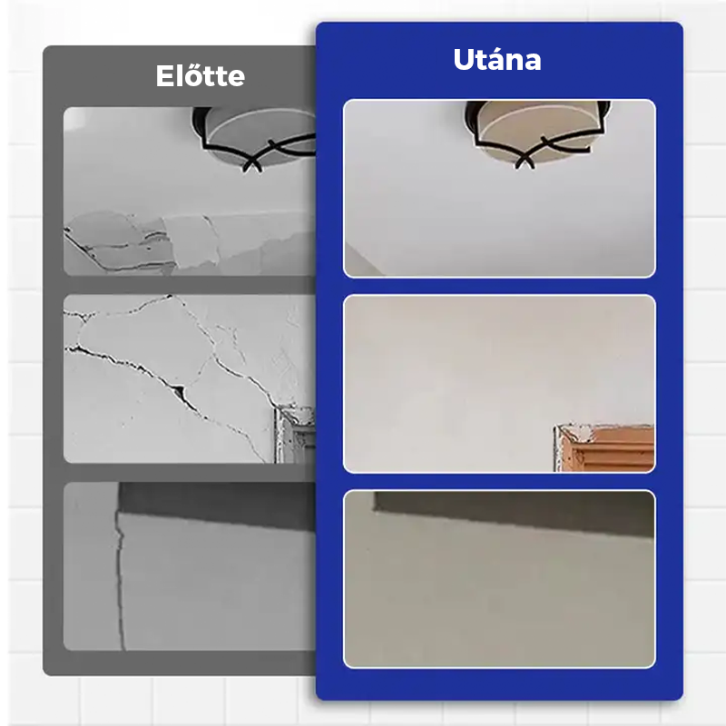 🌿💪 Elasztikus repedésálló faljavító paszta 🏡✨