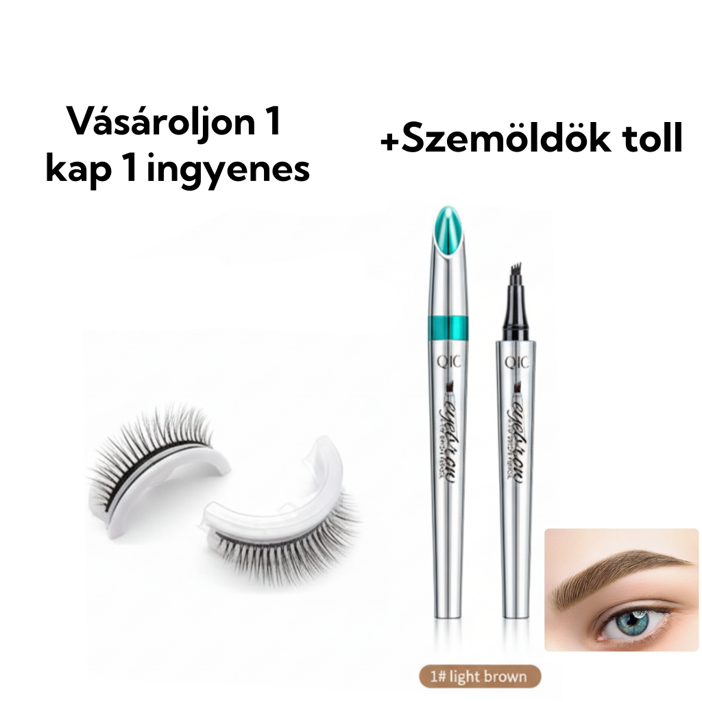 💥Újrafelhasználható öntapadó szempillák🌟