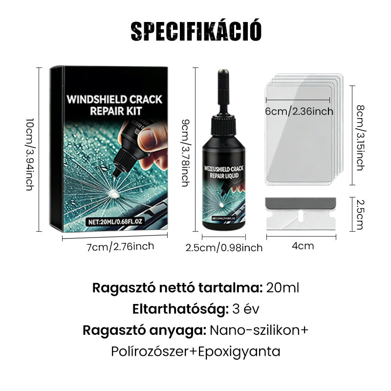 🔥2+1 ingyen 🔥karcolásjavító ragasztó üveghez