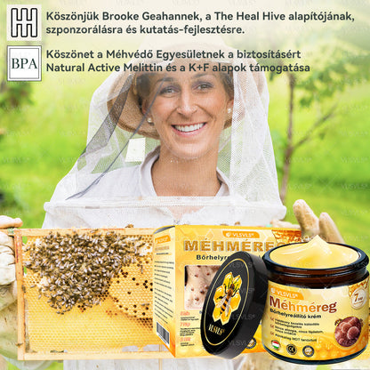 👍💪VLSVLS® Méhméreg Bőrhelyreállító Krém (👨‍⚕‍CE jóváhagyott)✅