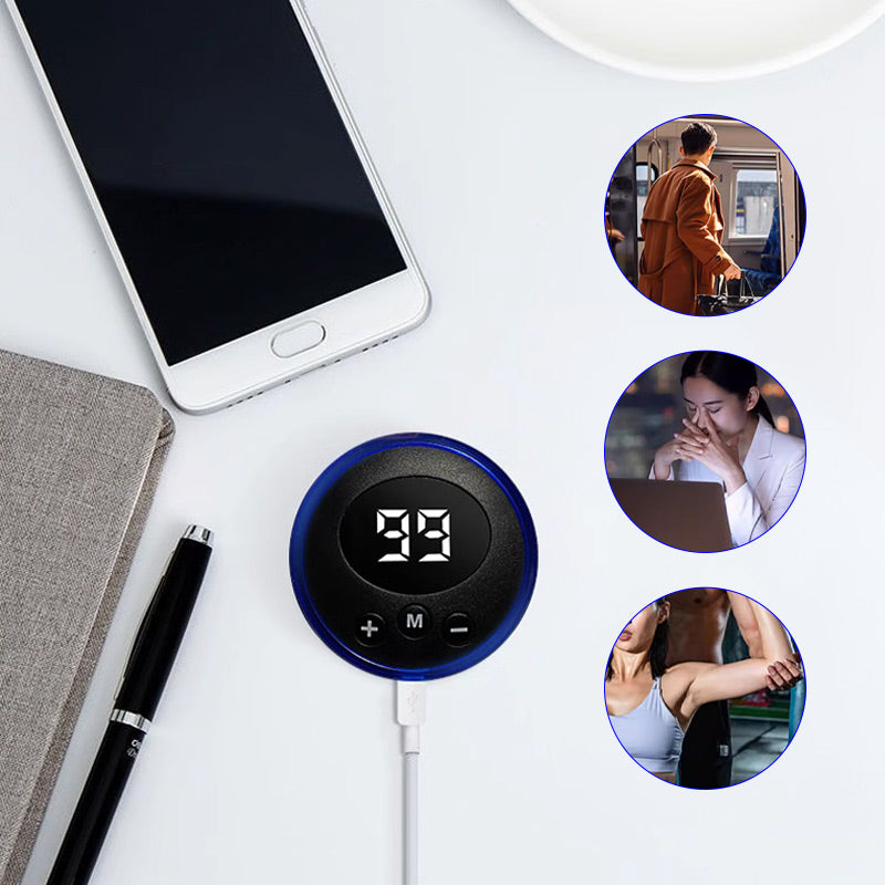 Hordozható 8-in-1 Masszázs – LCD-s Fájdalomcsillapító