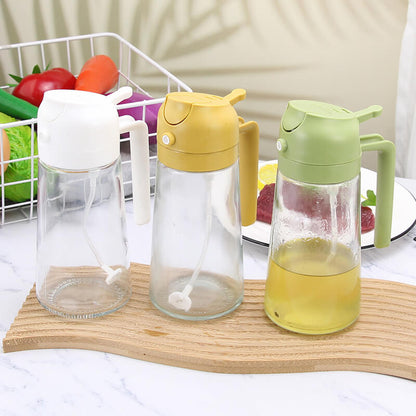 Kétcélú permetező olajos palack