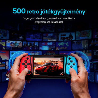 ⏳Időkorlátozott akció⌛ 500-in-1 nagyképernyős kézi klasszikus játékkonzol
