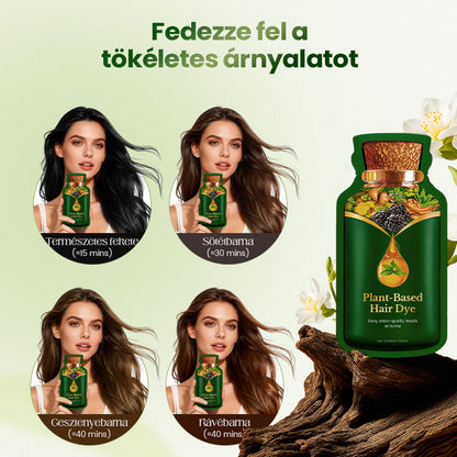 Kíméletes, növényi alapú hajfesték – gyors hatású