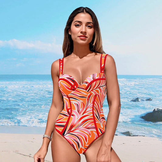 🔥👙Karcsúsító és szexi egyrészes fürdőruha