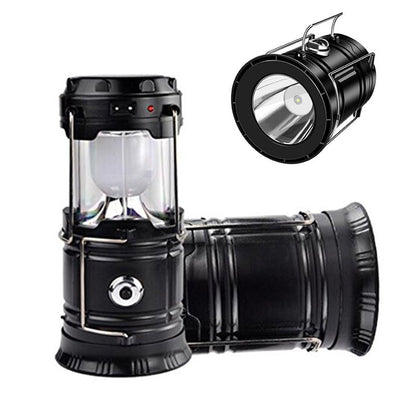 ⛺️Napenergiával működő, behúzható kempinglámpa