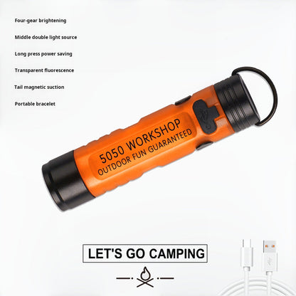 🎁✨Kültéri súper világos mini fényvillogó – Erős és zsebméretű, minden kalandhoz✅ 💡✨