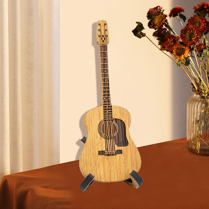 🔥 FORRÓ AKCIÓ 50% KEDVEZMÉNY 💖 Fa Akusztikus Gitár Pengető Doboz 🎁🎸