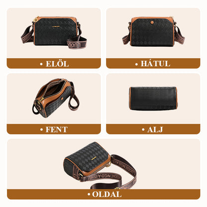 👜Prémium háromrétegű gyémánt mintás divatos crossbody táska✨