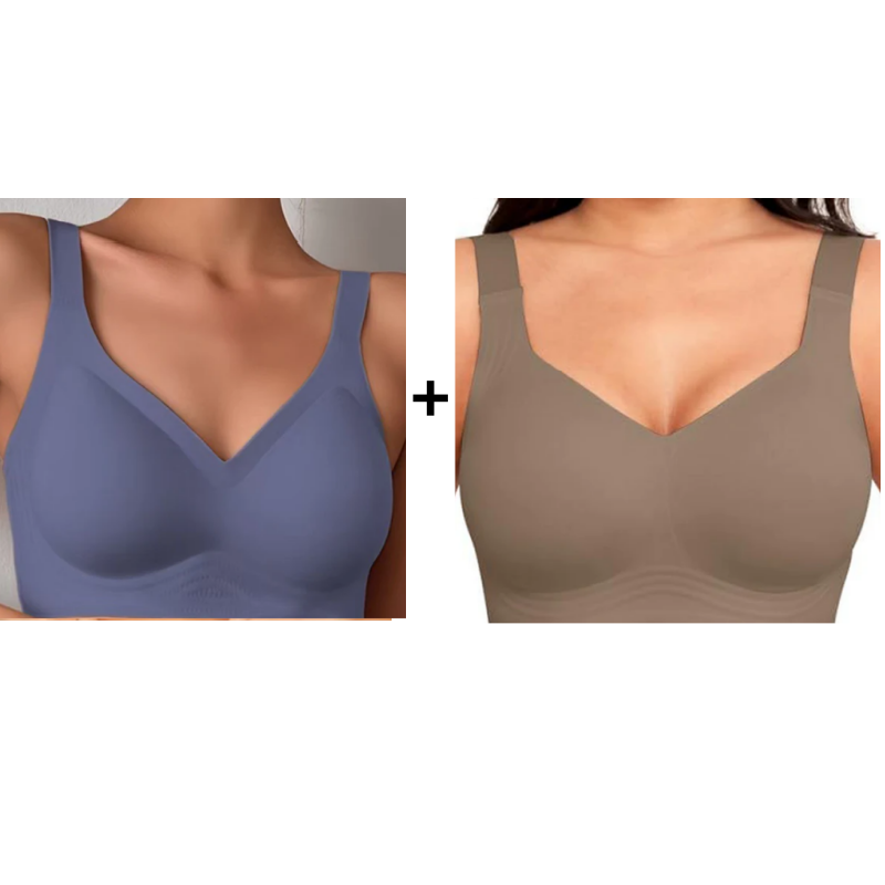 💖Varratmentes, drótmentes, teljes kosárú melltartó nőknek💃