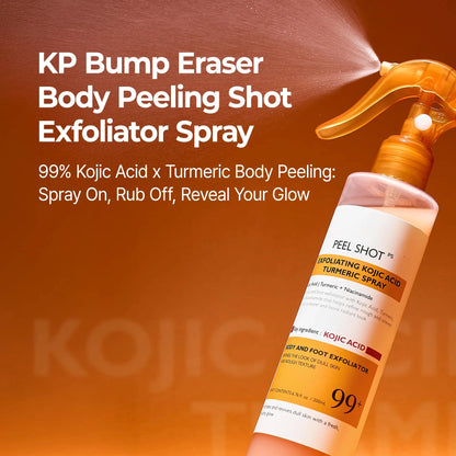 🌟Peel Shot Keratin Ápolás Kojic Sav Kurkuma Spray