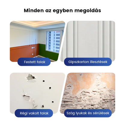 🌿💪 Elasztikus repedésálló faljavító paszta 🏡✨
