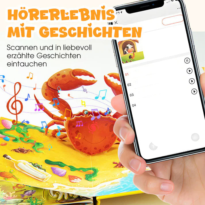 🎁Utolsó 50 szett elérhető 🧦ingyenes kasmír és pamut zokni🦖 3D állatos témájú gyermekkönyvek - ✨ Lengyel hangoskönyvet tartalmaz