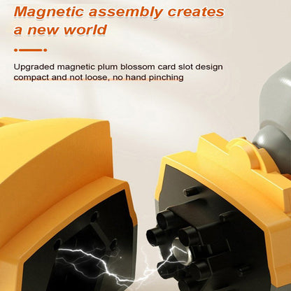 ✨✨2025 Új mágneses transzformátor Mérnöki jármű Logikai játékok