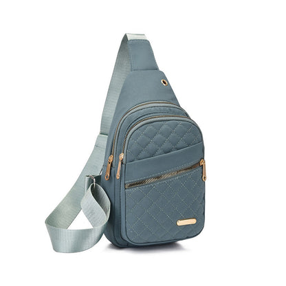 👜Nagy kapacitású vízálló mellkasi táska