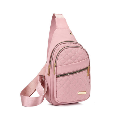 👜Nagy kapacitású vízálló mellkasi táska