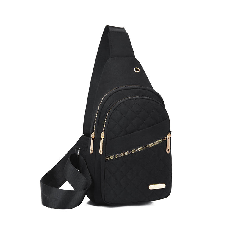 👜Nagy kapacitású vízálló mellkasi táska