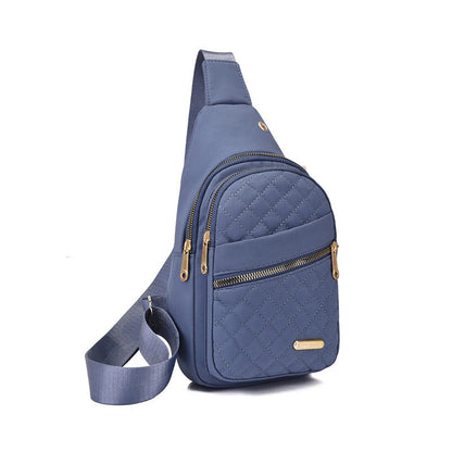 👜Nagy kapacitású vízálló mellkasi táska