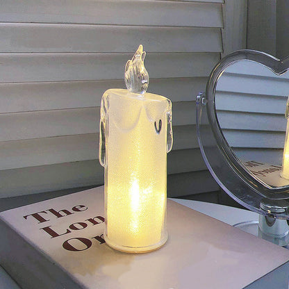 💕 Romantikus LED láng nélküli gyertyák