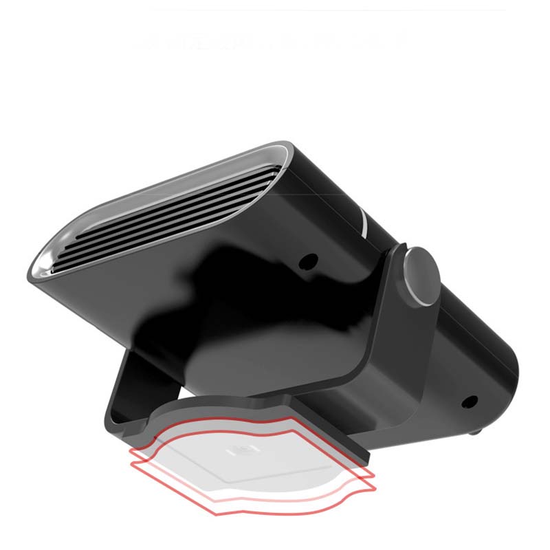 ❄️🚗 Hordozható 2-in-1 360° forgó autófűtő