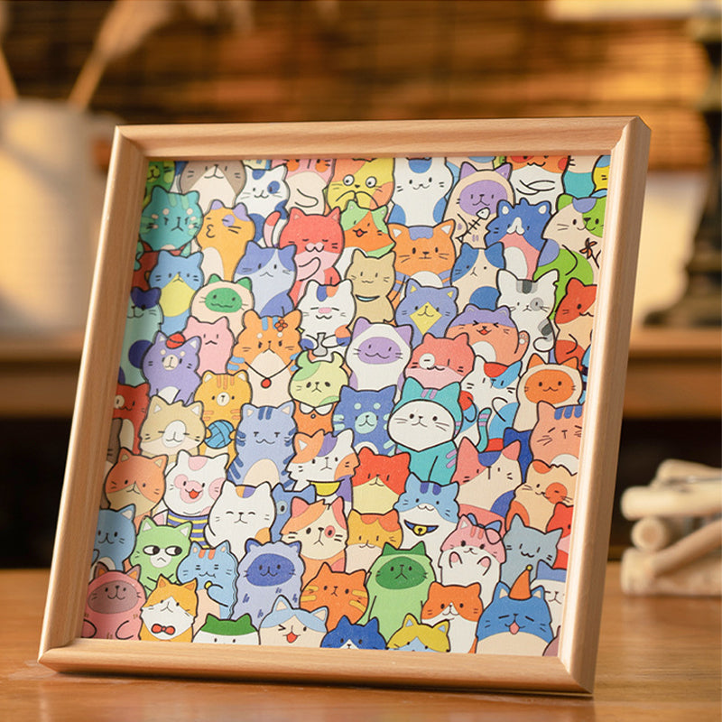 ✨ DIY fakeret macskarejtvényekhez