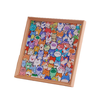 ✨ DIY fakeret macskarejtvényekhez