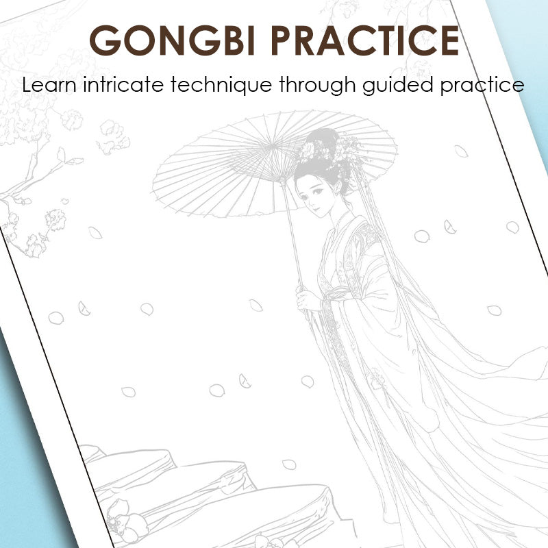 🎄🎁 Vízfestmény és kalligráfia másolása -👩‍🎨 Tapasztald meg a keleti kultúra varázsát 🖌️💕