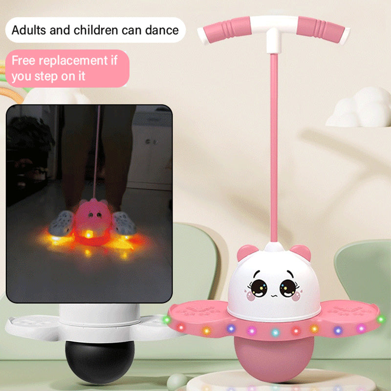 Szórakoztató egyensúlyozó ugráló játék