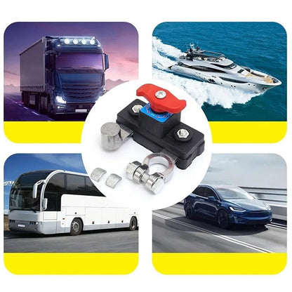 🚗🔋 Autóakkumulátor Biztonsági Kapcsoló