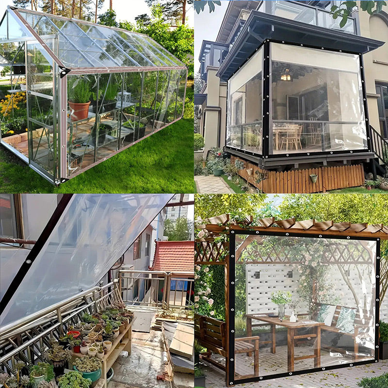 💪🚀 Nagy teherbírású, átlátszó, vízálló, szigetelt ponyva 🌧️☔