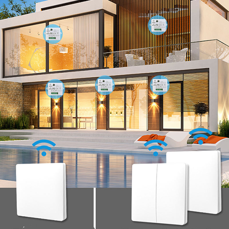 🌟Önellátó vezeték nélküli világításkapcsoló