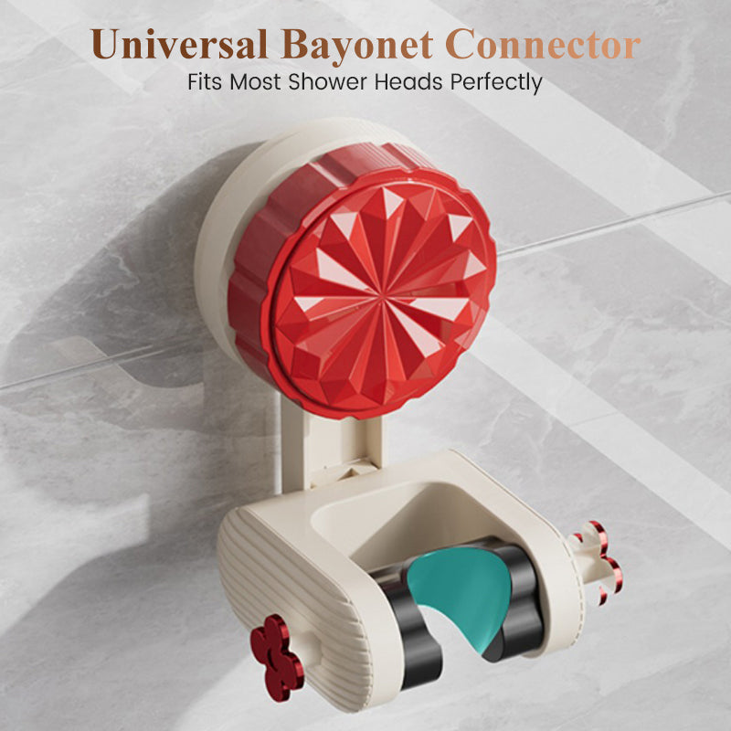 Fúrás nélküli fali zuhanyfej tartó