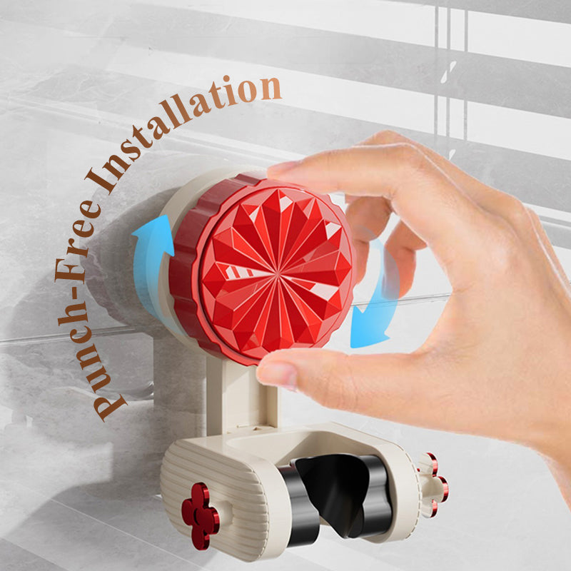 Fúrás nélküli fali zuhanyfej tartó