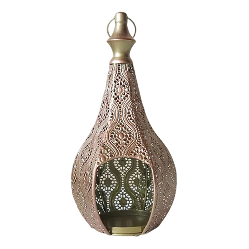 ✨Üreges fém gyertyatartó dísz