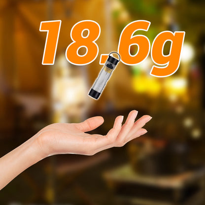 🎁✨Kültéri súper világos mini fényvillogó – Erős és zsebméretű, minden kalandhoz✅ 💡✨