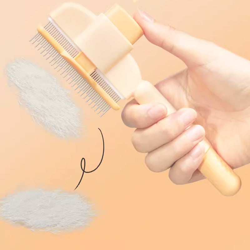 Hordozható fésű háziállatok szőrének tisztításához