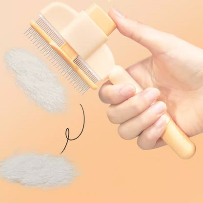 Hordozható fésű háziállatok szőrének tisztításához