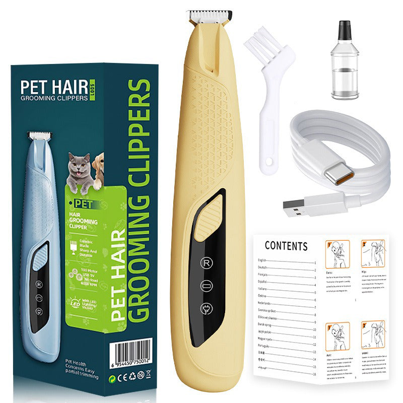 🐱Precíziós állatmancs-nyíró LED-es világítással