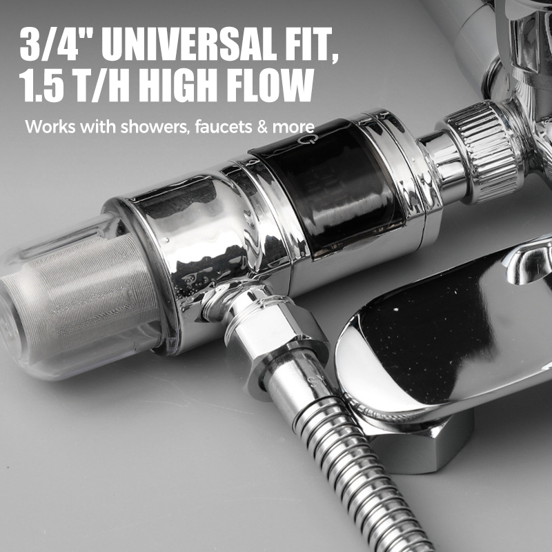 💧LED digitális zuhanyhőmérő és vízszűrő