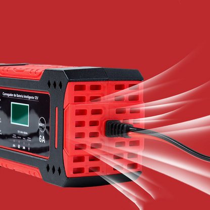 Akkumulátortöltő intelligens autóhoz és hordozható