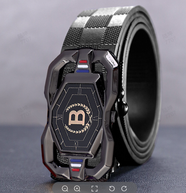 🐊Férfi bőröv, elegáns krokodilbőr mintával, automatikus csatral, marhabőrből készült.