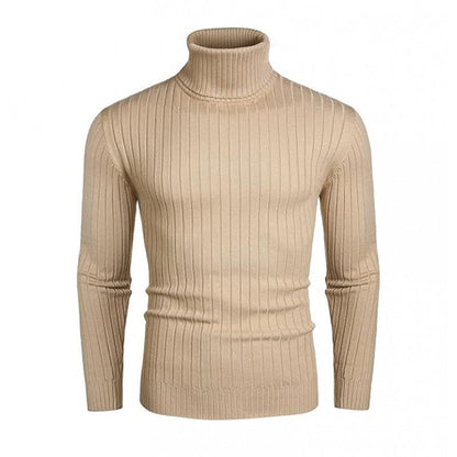 🎁2026 Új érkezők 50% kedvezmény💥Férfi bordás garbó pulóver